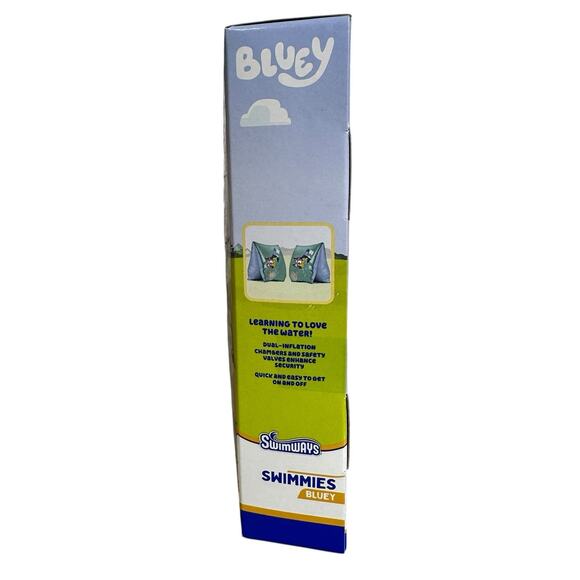 SwimWays Bluey Swimmies Unisex Arm Floaties for Kids Age 3 to 5 New - Picture 6 of 8